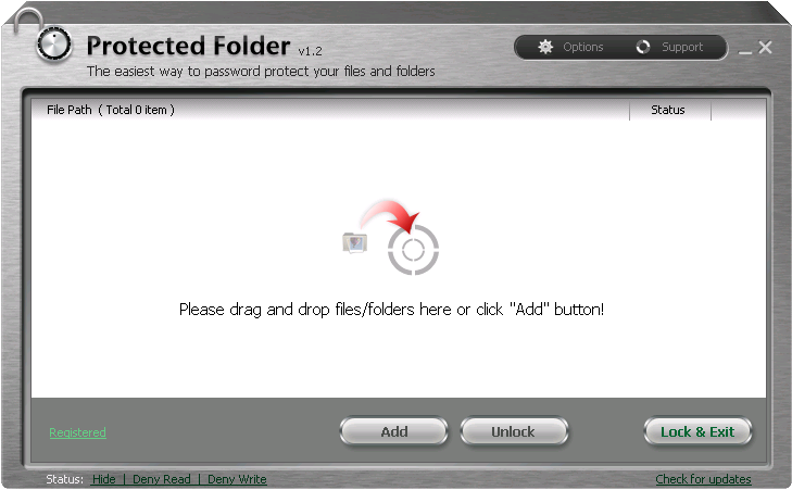 IObit Protected Folder – 文件夹加密丨反斗限免