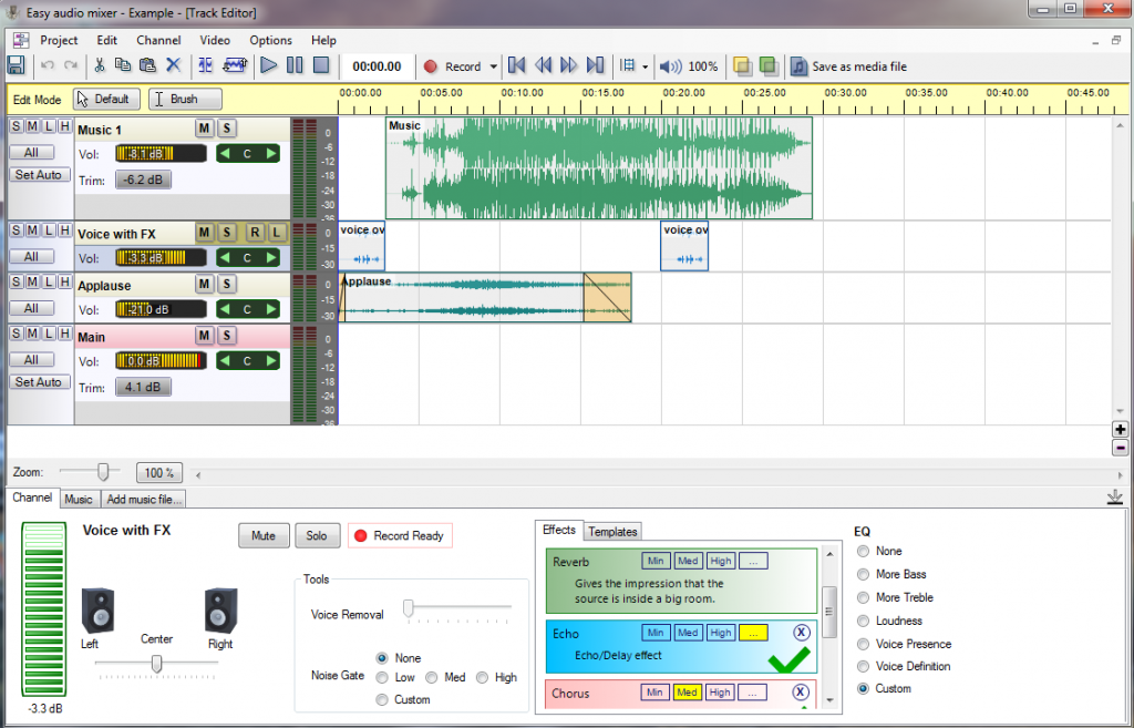 easy audio mixer software free download