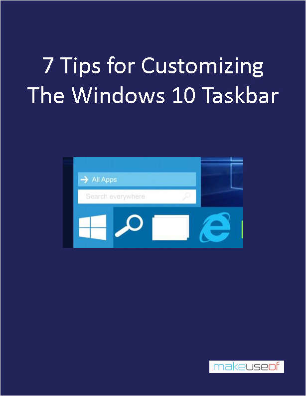 7 Tips for Customizing the Windows 10 Taskbar (100% discount ...