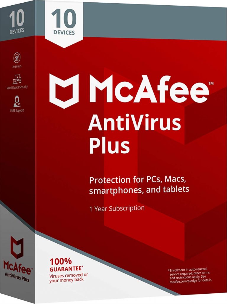 mcafee antivirus on sale